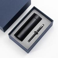 304不锈钢杯+金属笔（进口笔芯）