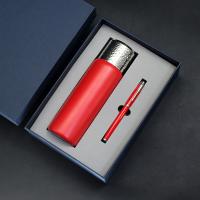 高档锤纹闷炖杯 316内胆+金属笔