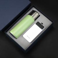 高档锤纹闷炖杯 316内胆+纽曼充电宝