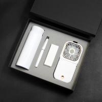 多功能挂脖风扇+304保温杯+金属笔