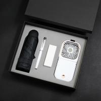 多功能挂脖风扇+晴雨伞+金属笔