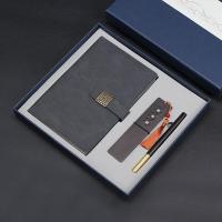 A5搭扣本+木书签+红木笔