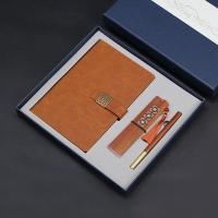 A5搭扣本+木书签+红木笔