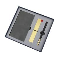 耕读本3件套羊巴a6本+铜书尺+匠心笔