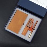 耕读本木书签3件套（羊巴a6本+木书签+匠心笔）
