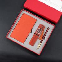 耕读本木书签3件套（羊巴a6本+木书签+匠心笔）