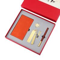 羊巴A6本+书扣+书签+U盘+匠心笔