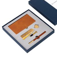 羊巴A6本+书扣+书签+U盘+匠心笔