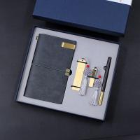 旅行笔记本+窗花U盘+铜书签+匠心笔