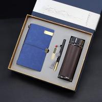 木纹紫砂杯+匠心笔+本+U盘