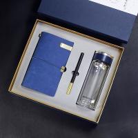 富光玻璃杯+笔+手账本