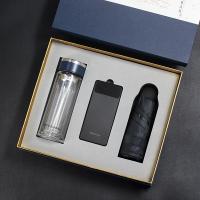 富光玻璃杯+纽曼电源+晴雨伞