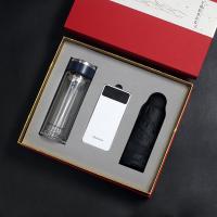 富光玻璃杯+纽曼电源+晴雨伞